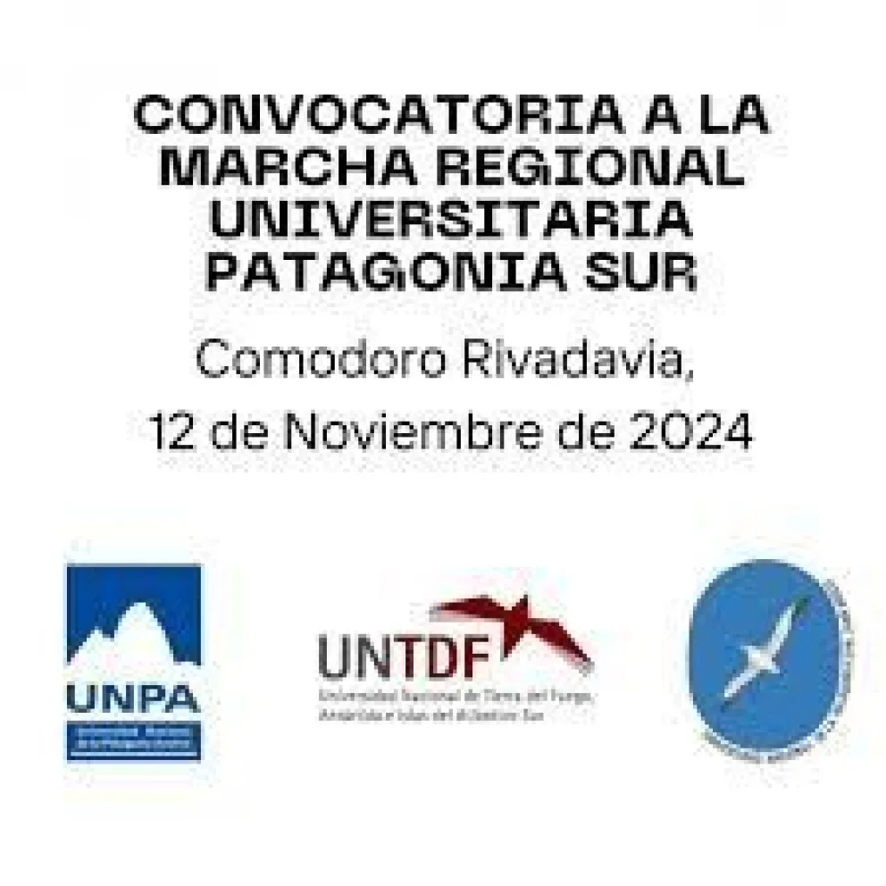 Comodoro será escenario de una marcha regional de Universidades de la Patagonia Sur
