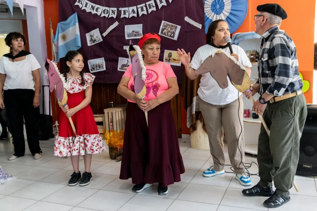 La Red Barrial San Martín celebró el “Día de la Tradición” para fortalecer los lazos comunitarios