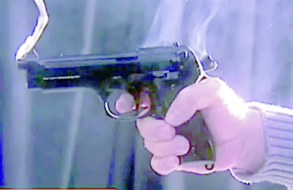 Intervención policial en Caleta Olivia tras la difusión de un video con disparos de arma de fuego / Fotografía ilustrativa.