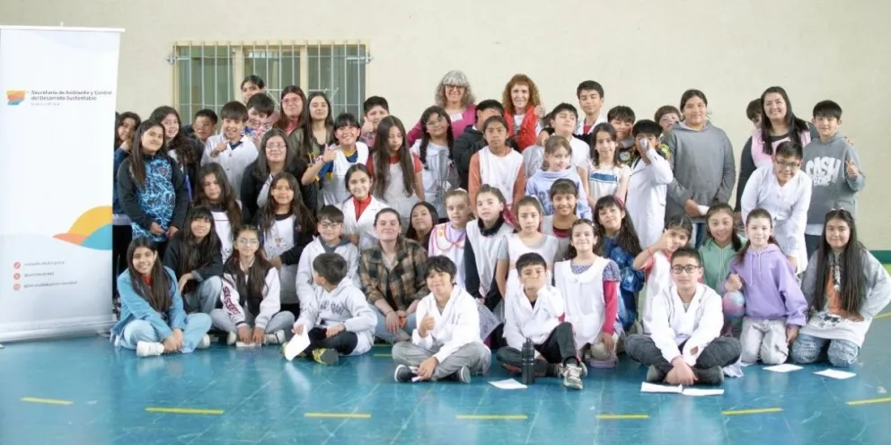 Provincia desarrolló actividades de Educación Ambiental en Gobernador Costa y Las Plumas