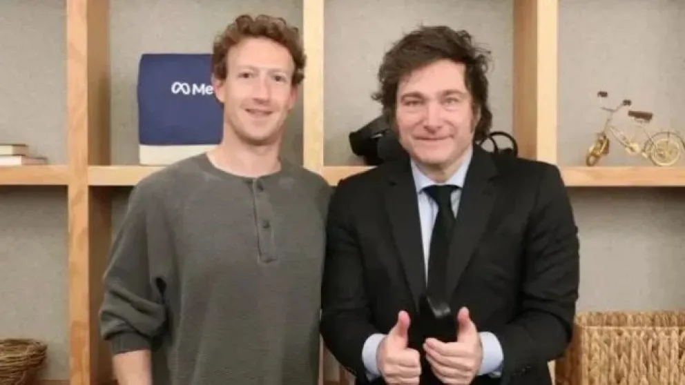 Zuckerberg le envía un mensaje a Milei y le anuncia la llegada de Llama 3 a la Argentina