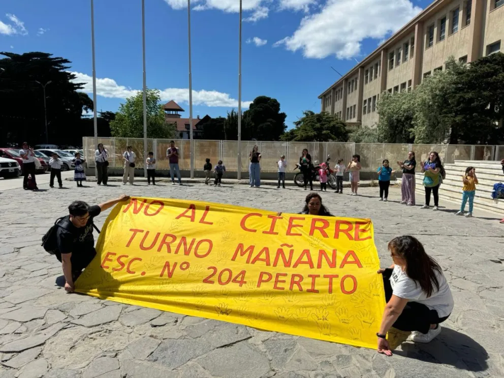 Lograron evitar el cierre del turno mañana en la Escuela 204