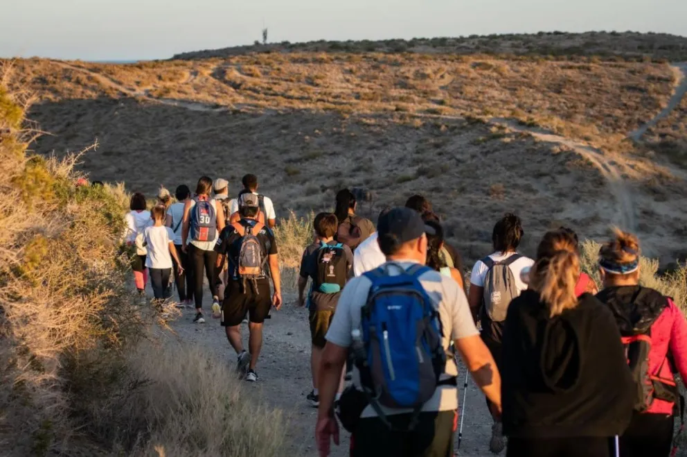 RADA TILLY TENDRÁ ESTE FIN DE SEMANA SU PRIMER TREKKING DE LA LUNA DE LA TEMPORADA 2024-2025