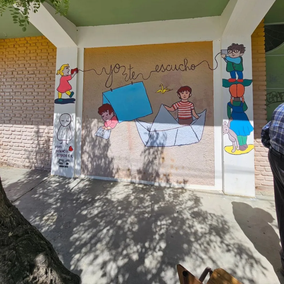Invitan a la comunidad a la bendición de un mural dedicado a las infancias