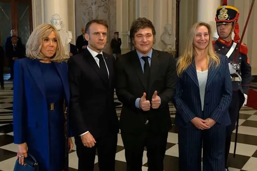 Macron: "Vamos a fortalecer la cooperación entre Argentina y Francia"