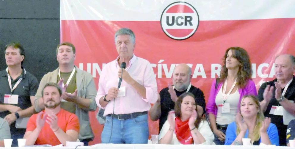 Gustavo Menna fue electo presidente del Comité Provincia del radicalismo