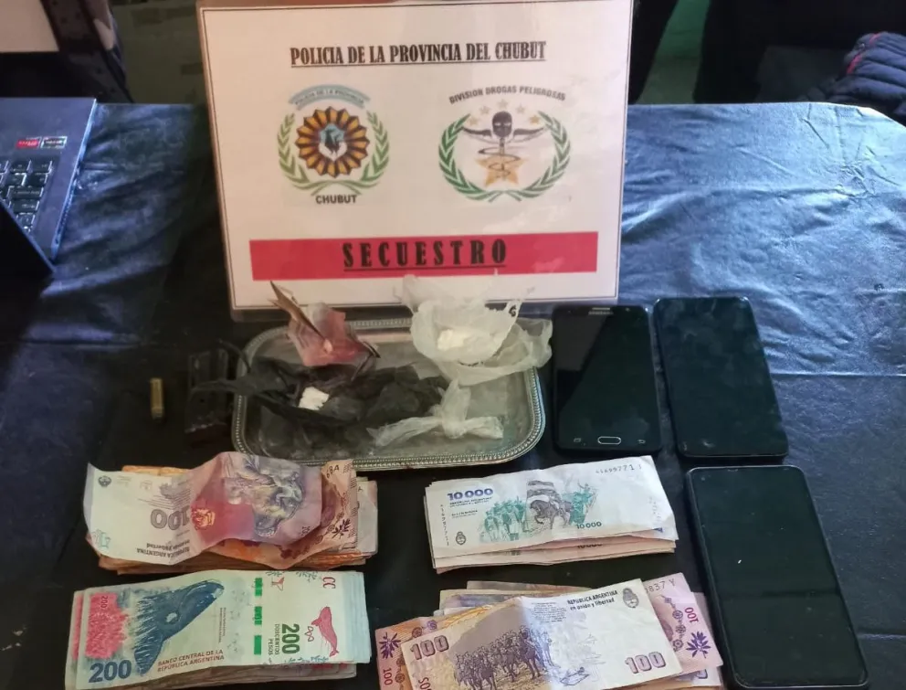 Operativo Antidrogas en Sarmiento y Comodoro Rivadavia: siete allanamientos y dos detenciones