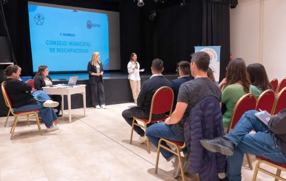 Se desarrolló la segunda asamblea del Consejo de Discapacidad de Rada Tilly
