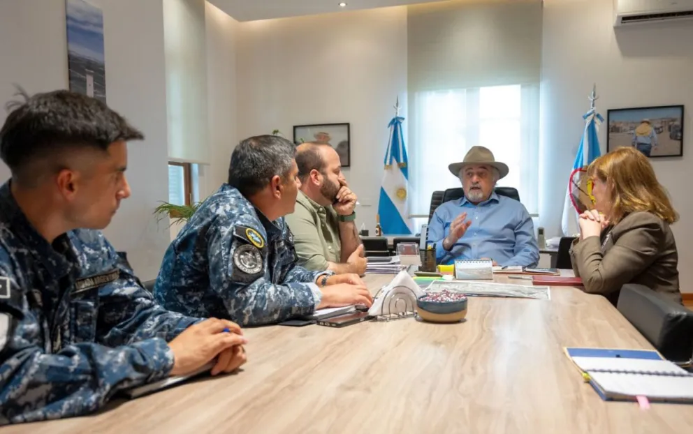 Macharashvili se reunió con la administradora del Puerto por el desarrollo de los prestadores náuticos en Comodoro Rivadavia