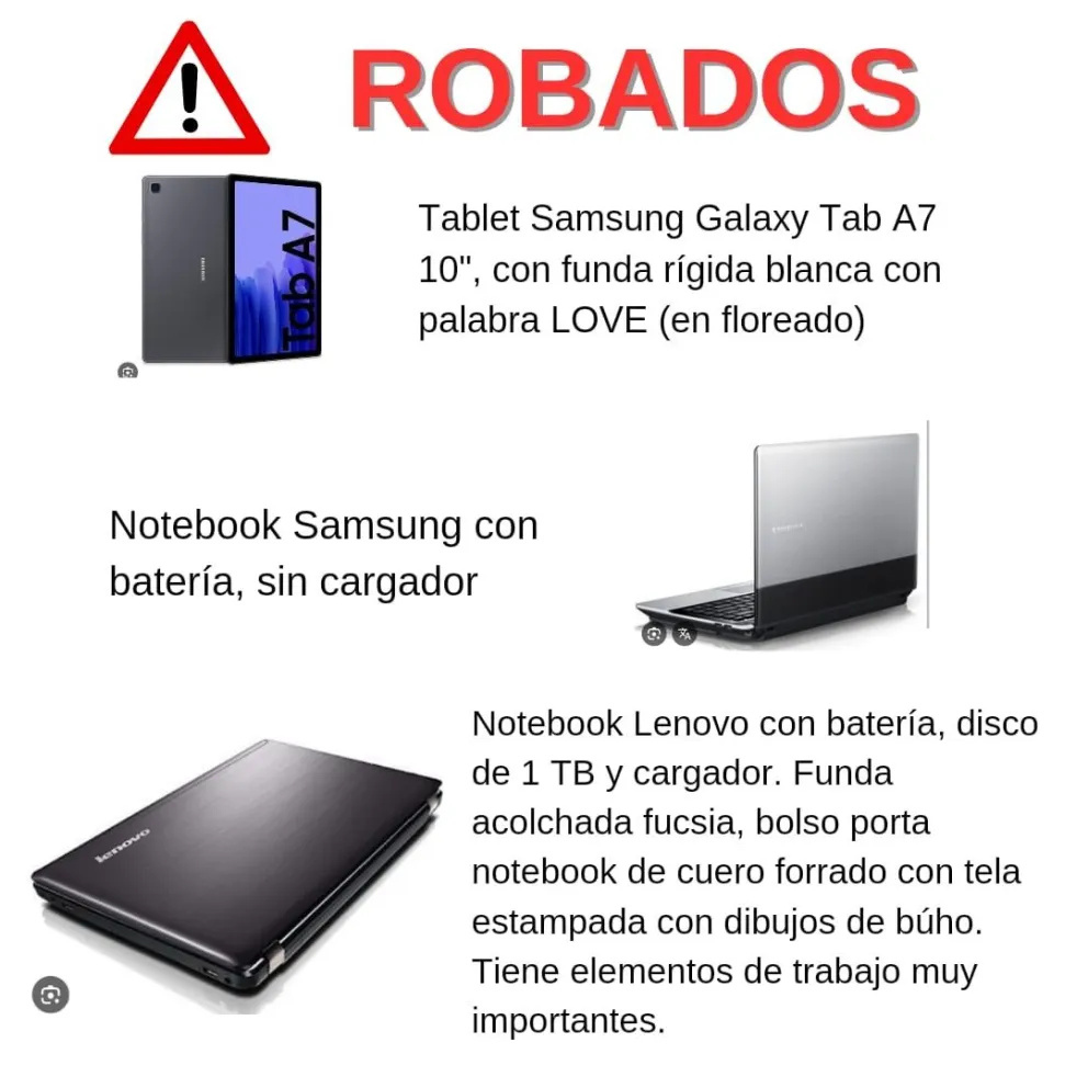 Barretearon la puerta de una vivienda y se llevaron computadoras con información importante para una médica local