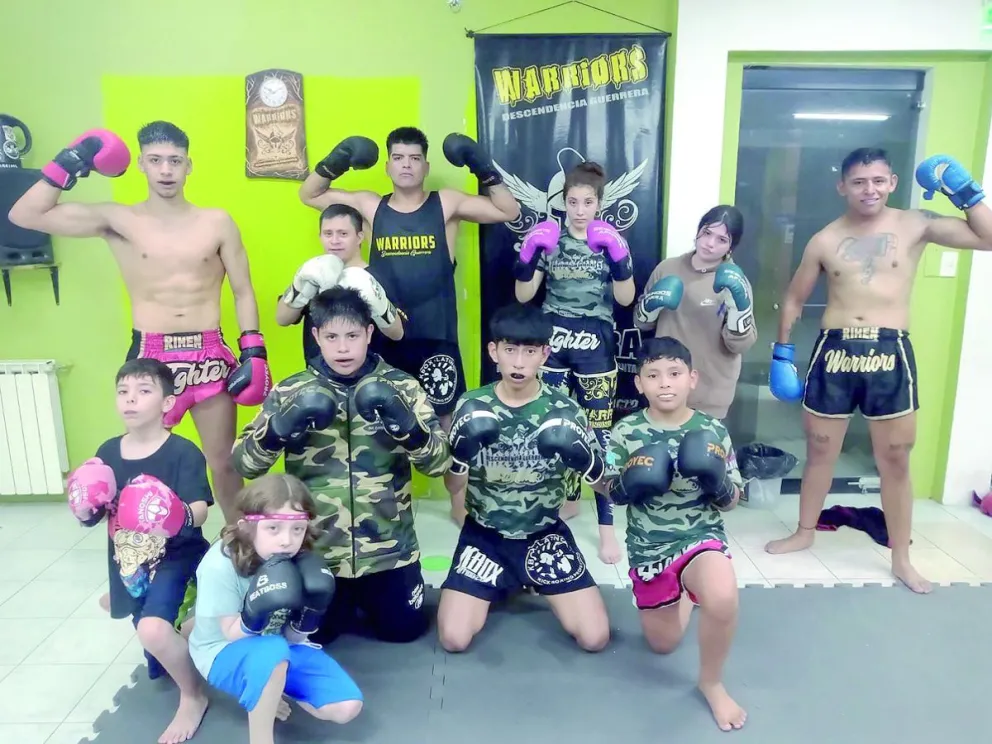 El Team Warriors cerró el año con nueve peleas