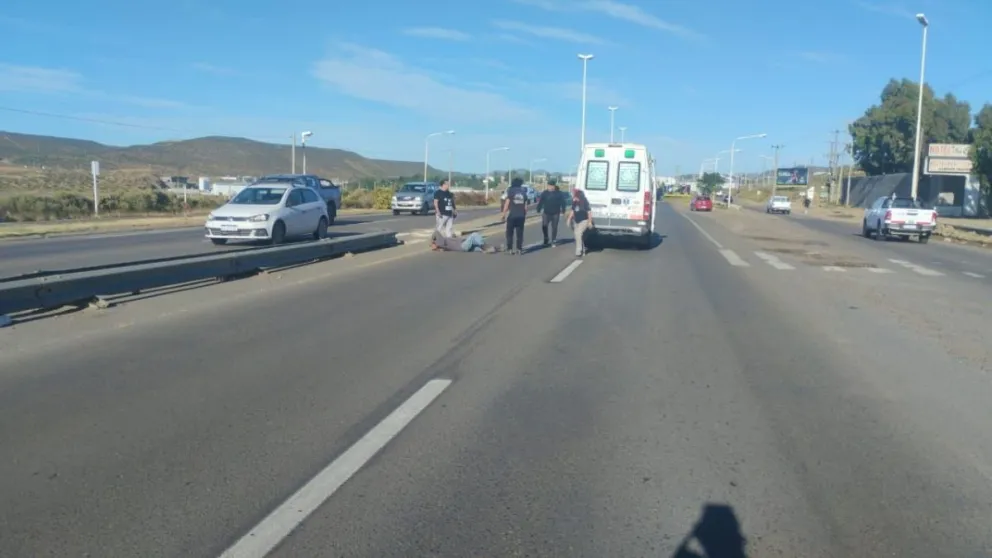 Un peatón atropellado en Avenida Hipólito Irigoyen