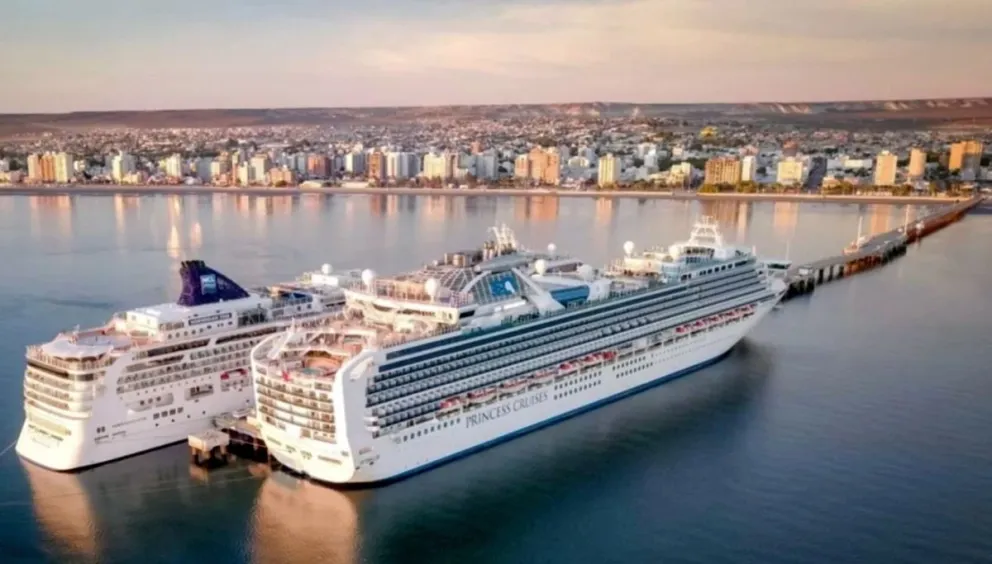 Por los costos que tienen los puertos argentinos más cruceros dejarían de venir: Madryn entre las más afectadas del país