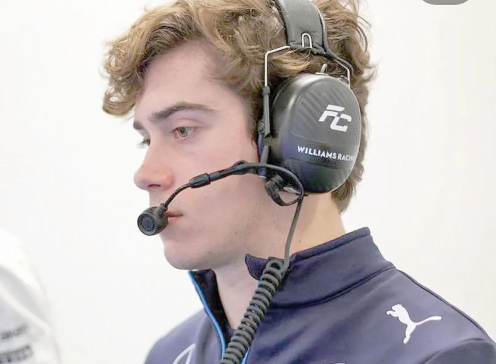 Franco Colapinto se prepara para el GP de Qatar