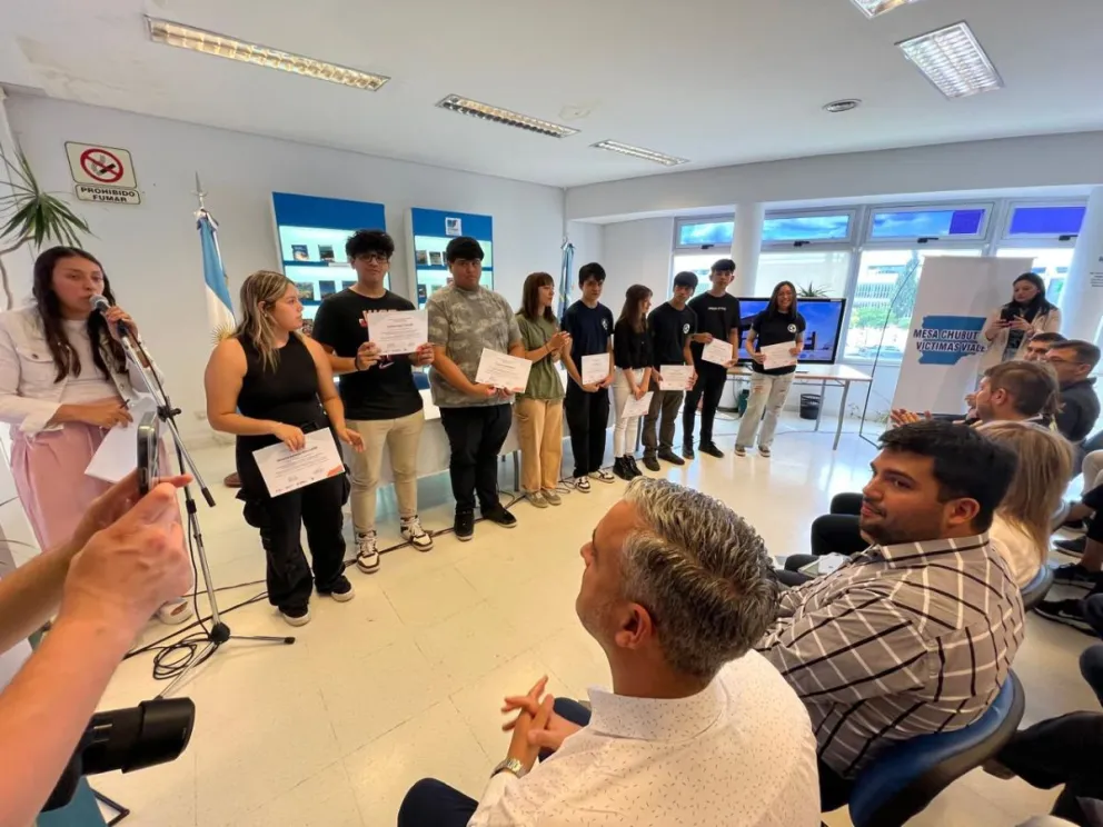 Encuentro de Concientización Vial en Rawson