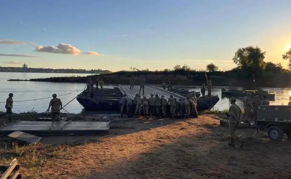 El Ejército Argentino publicó un comunicado por la desaparición del sargento que cayó al río Paraná