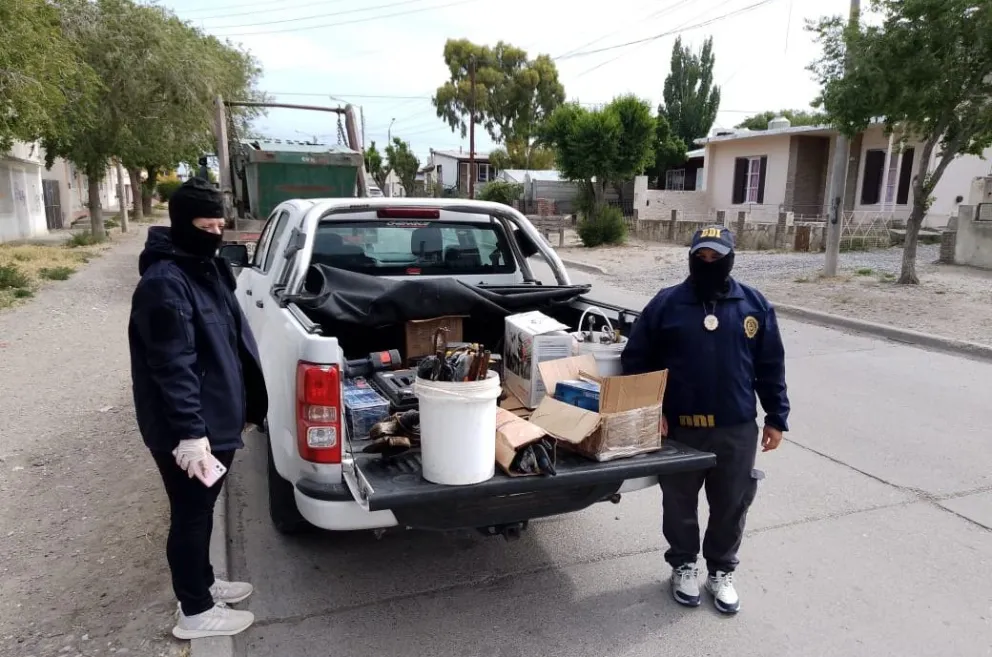 Recuperan herramientas robadas en Deseado