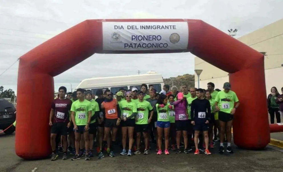 Novena edición de la corrida Día del Inmigrante Patagónico