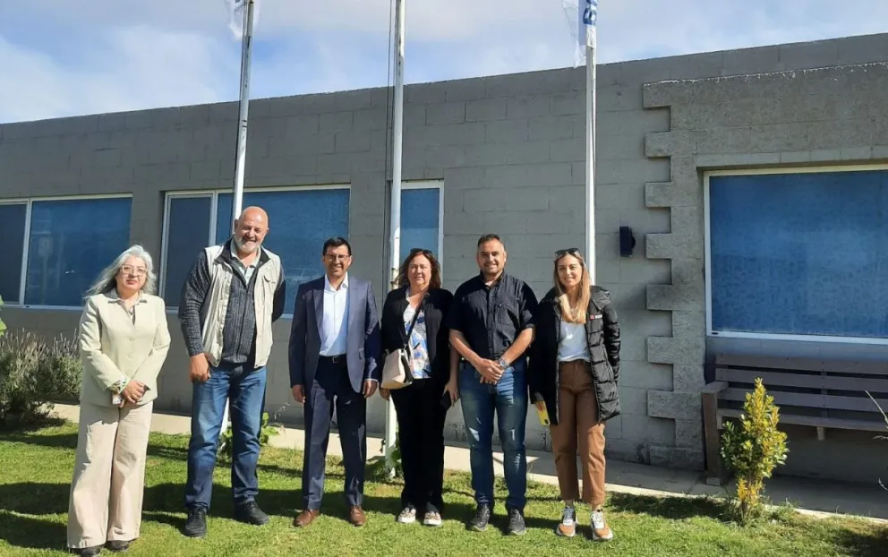 Visita de autoridades de Neuquén al Parque Ambiental de Comodoro