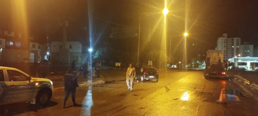 Un joven resultó lesionado tras accidente de tránsito en Av. Ducós