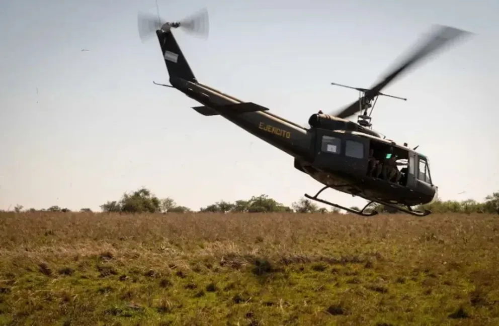 Helicóptero del Ejército Argentino cae en Mendoza: sus cinco ocupantes fueron hospitalizados 