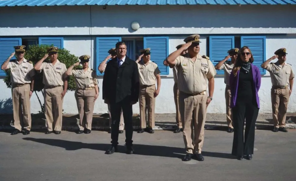 Rawson: Se hizo el acto de egreso de la Escuela de Formación y Capacitación de la Marina Mercante