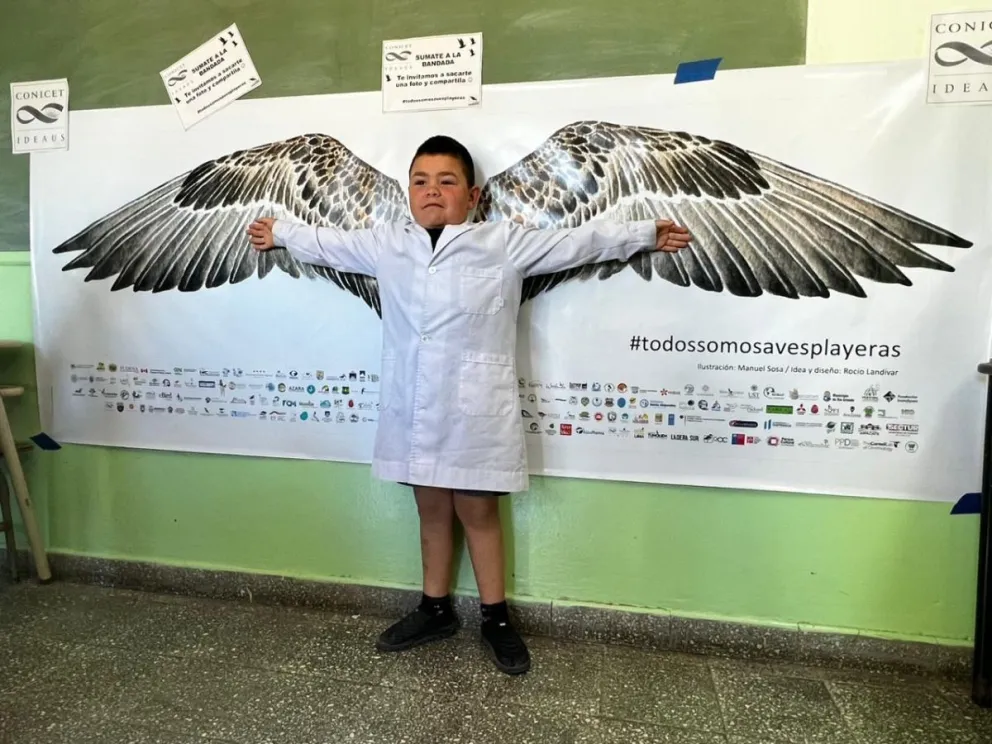 La Escuela primaria 87 de Puerto Pirámides es escenario de un proyecto que une educación y conservación en Península Valdés