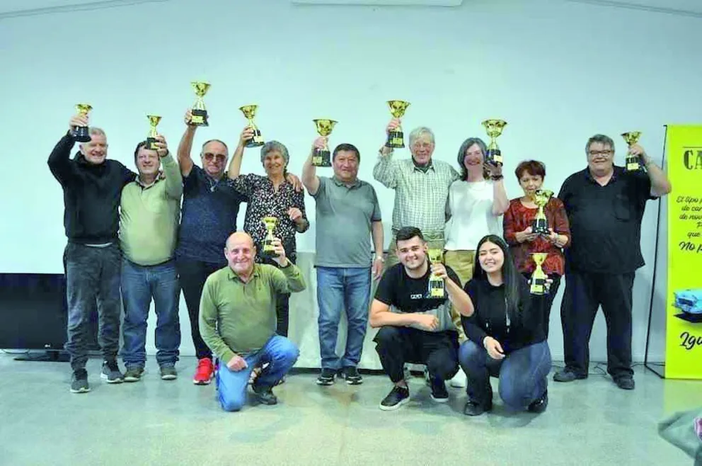 El Club de Autos Clásicos premió a sus campeones 2024