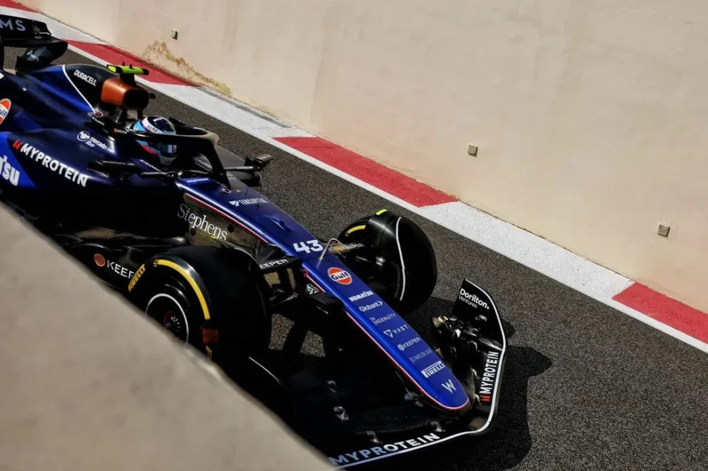 Franco Colapinto y el tailandés Alex Albon, de Williams, fueron penalizados
