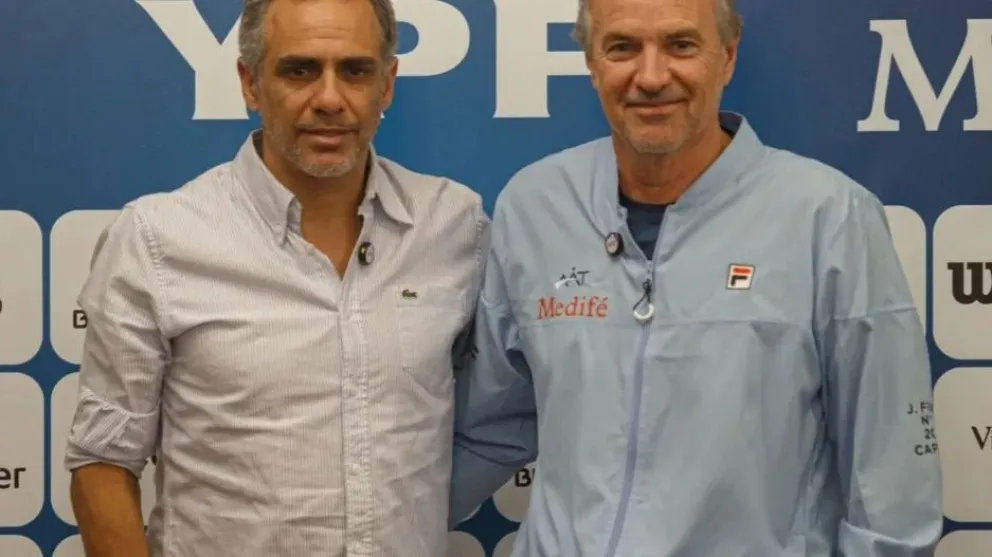 Javier Frana fue presentado como el nuevo capitán del equipo argentino de tenis
