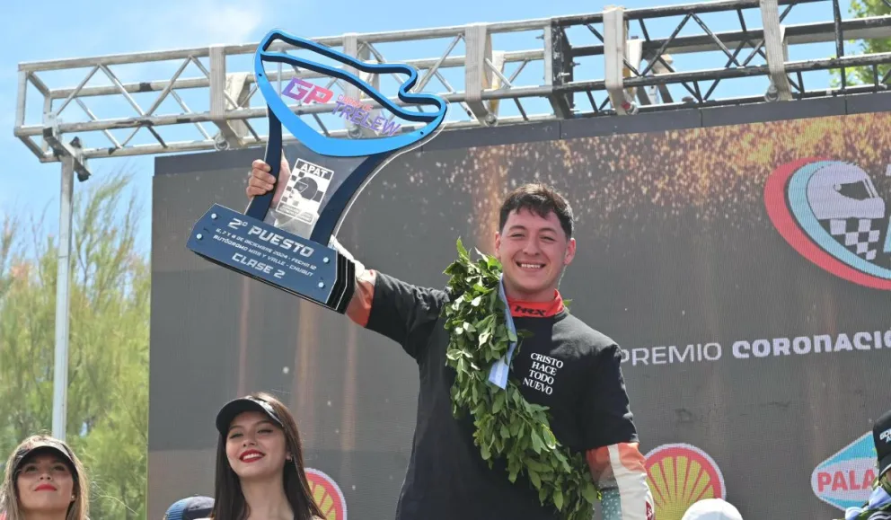 Gran segundo puesto de Renzo Blotta en Trelew