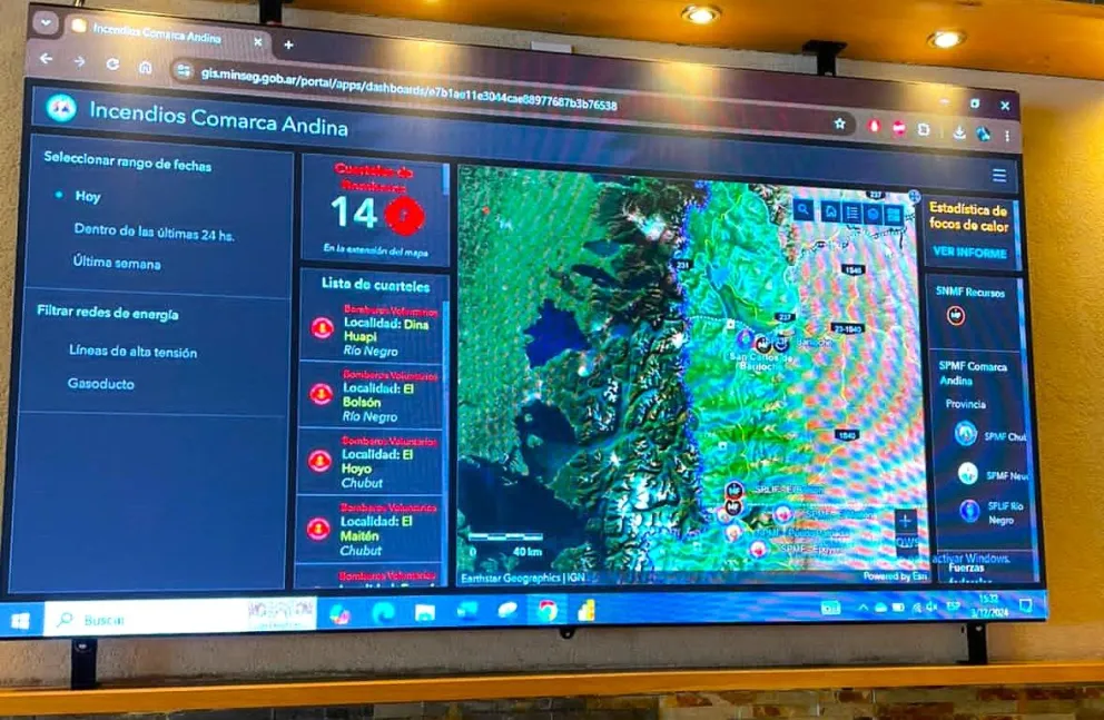 El Gobierno del Chubut participó de reunión patagónica para enfrentar incendios forestales