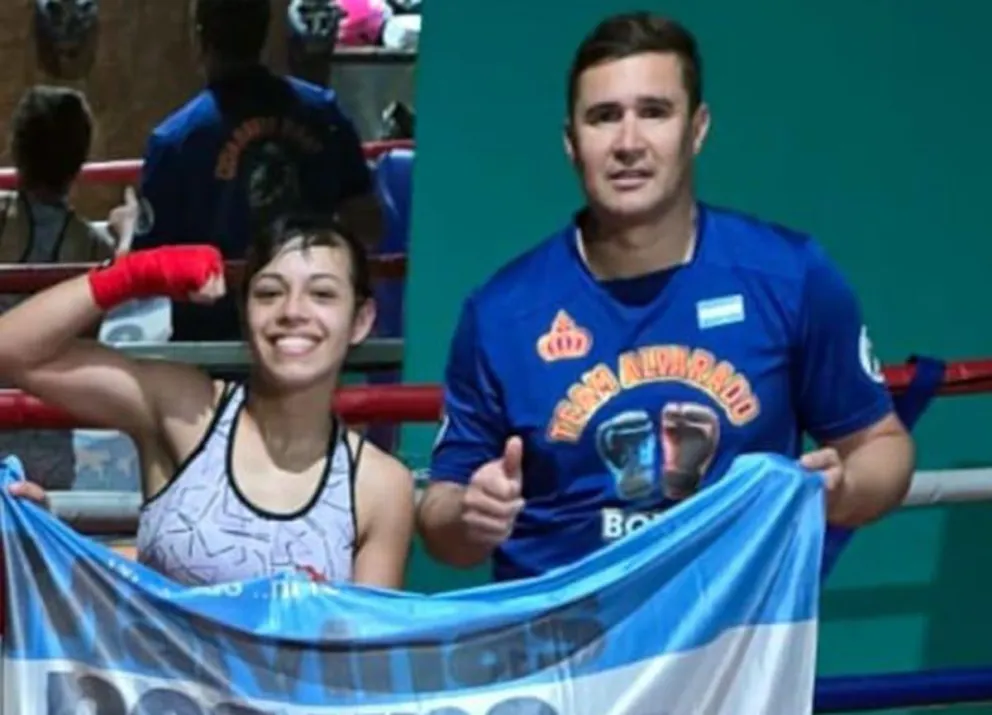 Aylén Aguirre pelea en Chile con Javiera Silva