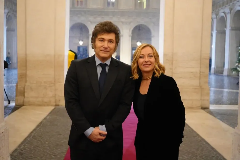 Milei y Meloni: continúan fortaleciendo la asociación bilateral en Roma