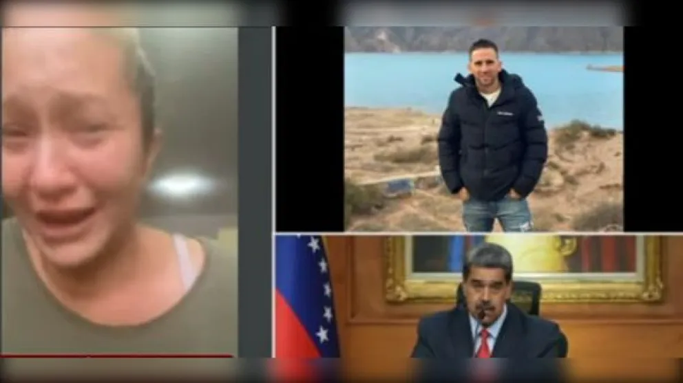 La esposa del gendarme argentino detenido en Venezuela hizo un desgarrador pedido por su liberación