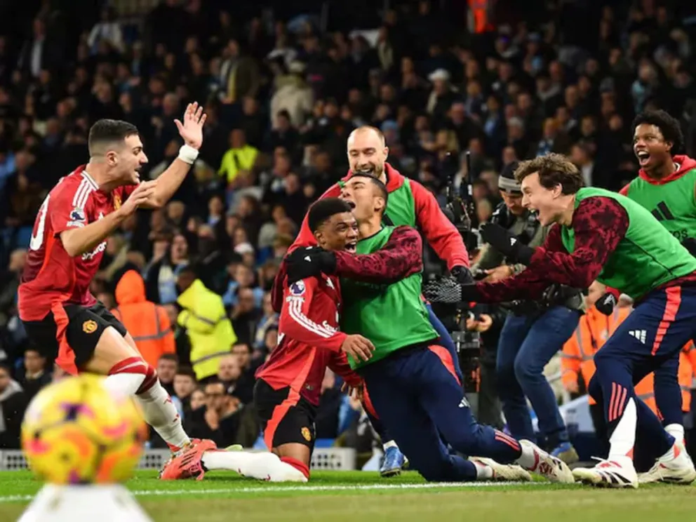 El Manchester City agrava su crisis tras una dura derrota en el clásico ante el United