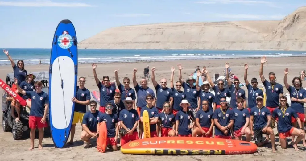 Los guardavidas en Rada Tilly dieron comienzo a la temporada 2024/25