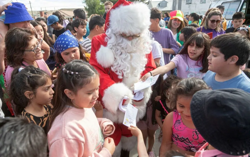 Papá Noel recorrerá las calles de Comodoro Rivadavia