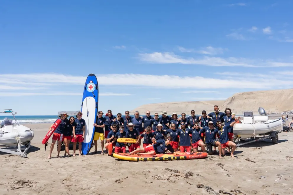 Comenzó la temporada de guardavidas en Rada Tilly