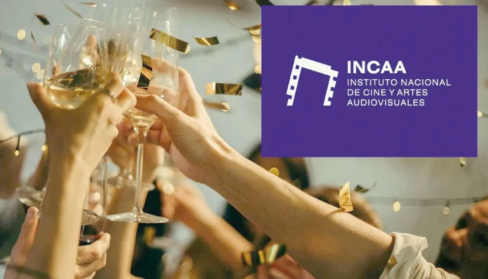 Fiesta de fin de año millonaria del INCAA: champagne, cerveza y menú gourmet con fondos públicos