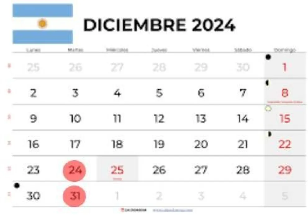 El Gobierno del Chubut decretó asueto administrativo los días 24 y 31 de diciembre