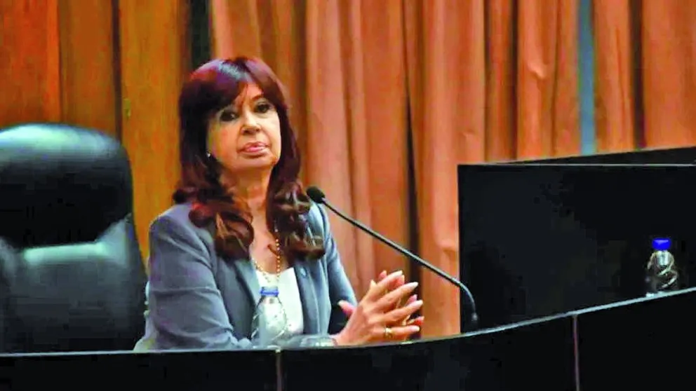 Reapareció Cristina con un mensaje para la “derecha farsante”