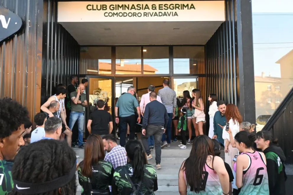 Gimnasia y Esgrima inauguró su nuevo gimnasio