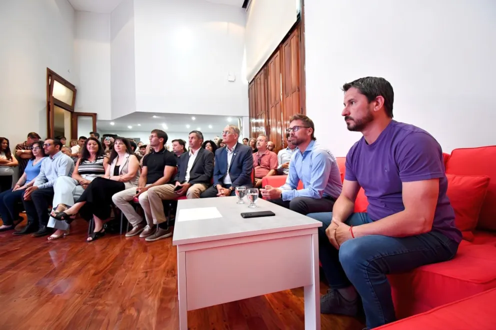 Trelew: Merino presentó la plataforma Muni Digital