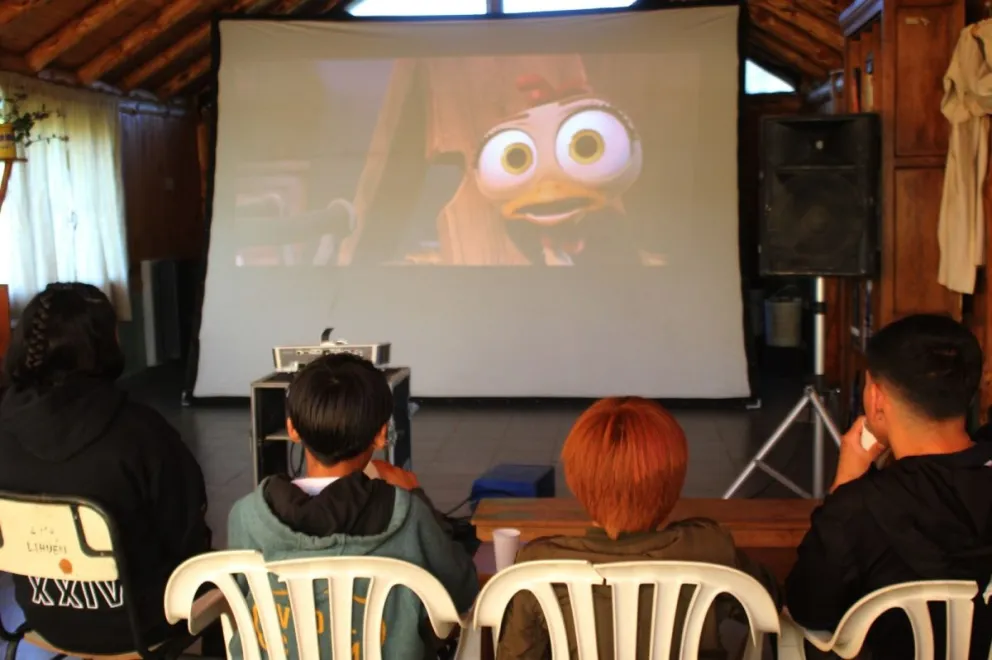El Cine Móvil de Chubut cerró el año en Cholila, Valle El Blanco y Villa Lago Rivadavia