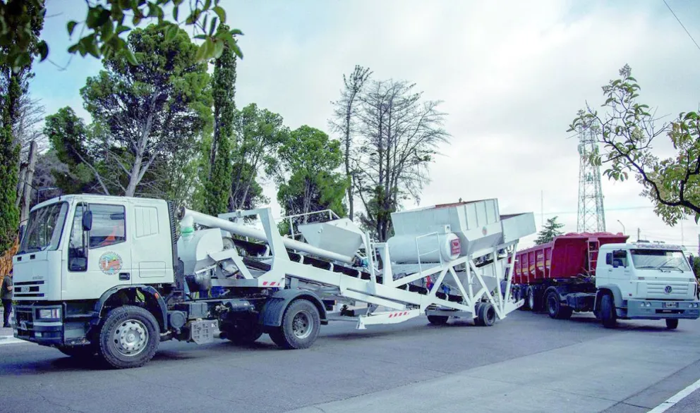 Productora de hormigón: “Esta inversión permitirá lanzar un plan intensivo de pavimentación”, dijo Biss
