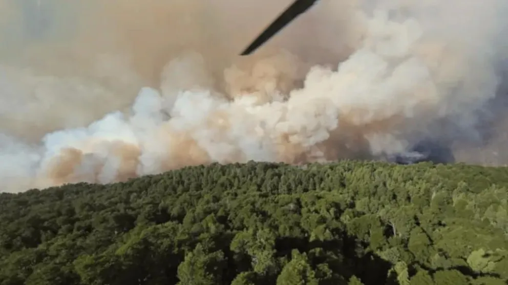 Incendio en el Parque Nacional Nahuel Huapi: más de 1.800 hectáreas consumidas