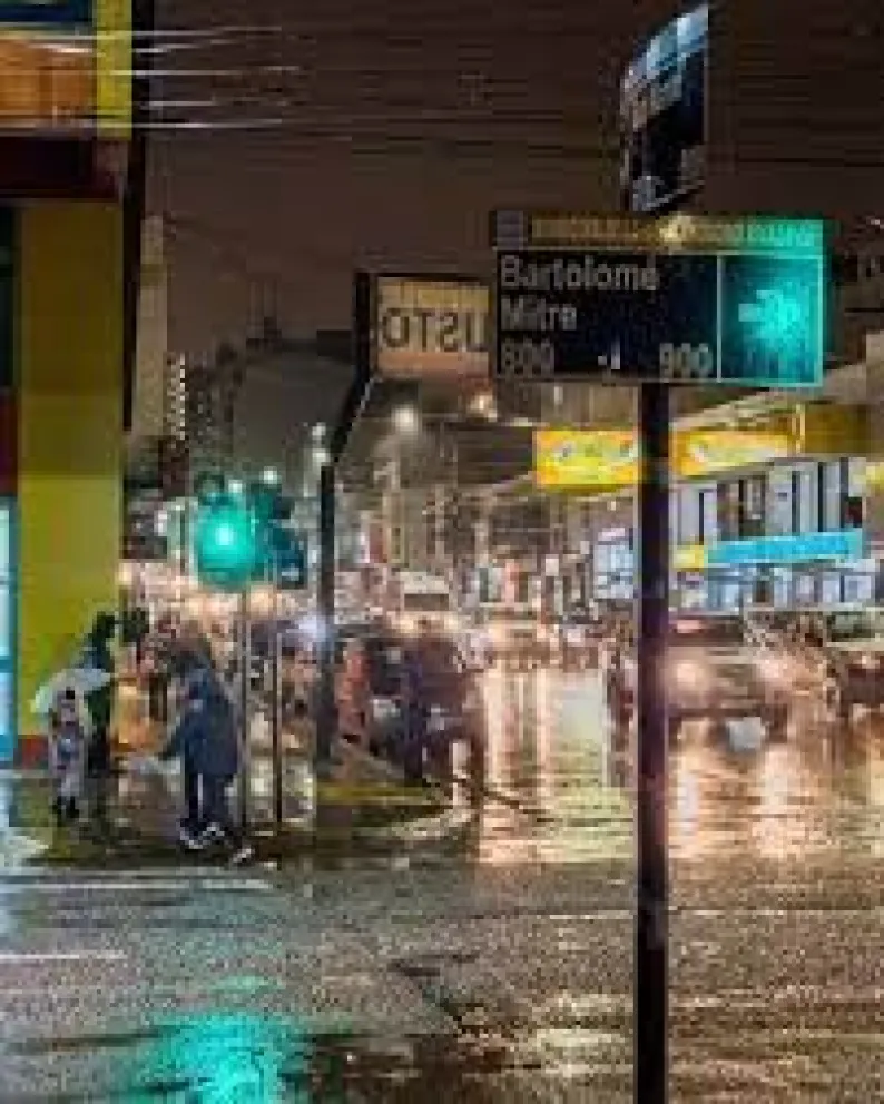 Comodoro Rivadavia y Rada Tilly están en alerta amarilla por lluvias intensas