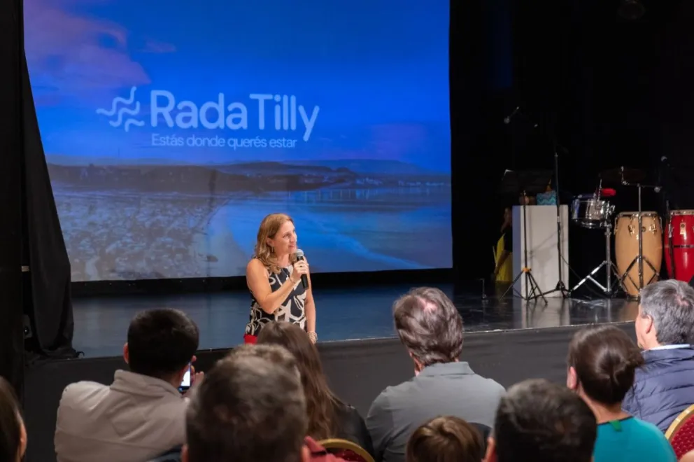 Rada Tilly: “En este 2025 buscamos continuar con este movimiento entre obra pública y propuestas de eventos”, dijo Peralta