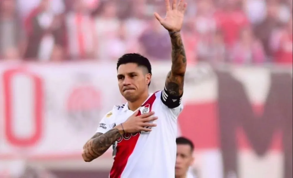 Enzo Pérez realizó la revisación médica y regresa a River